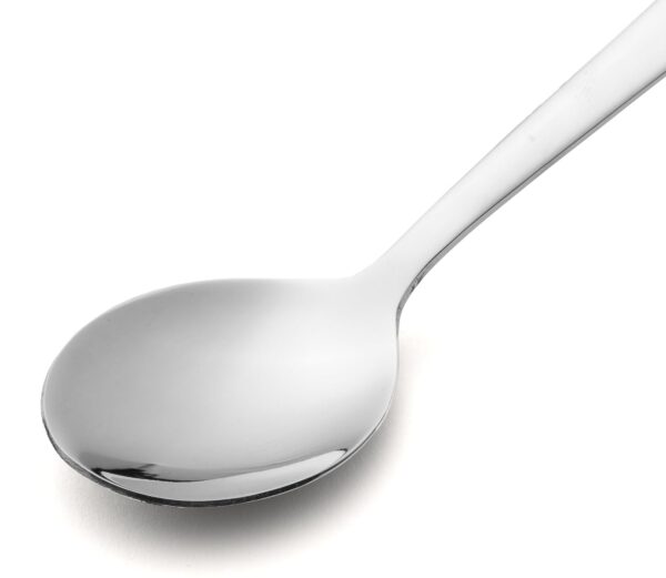 CuisiTrend Cuillère à Café Cuillerée à Soupe - Monobloc d'une Pièce Acier Inoxydable 18/10 et 140 mm Couleur Argent – Image 4